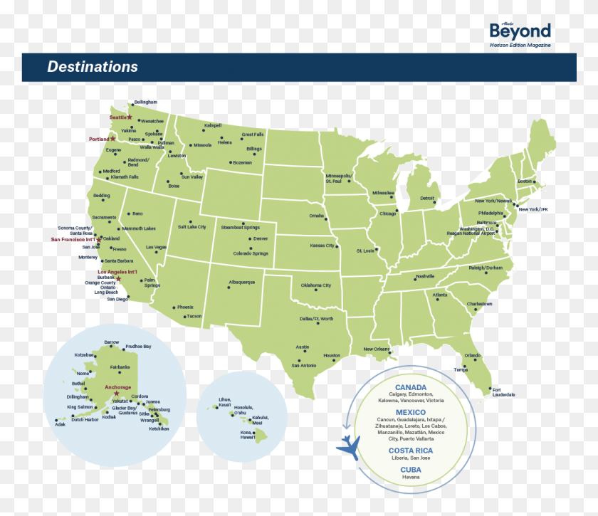 1044x891 Alaska Airlines Destinos Pdf Estados Unidos Mapa 2018, Vegetación, Planta, Diagrama Hd Png
