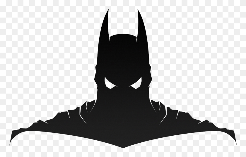 1185x726 Descargar Png / Silueta De Batman Png