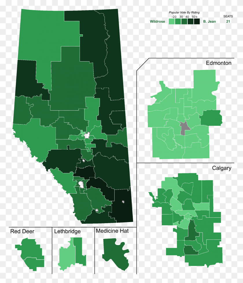 2009x2359 Alberta Provincial Election 2015 Results By Riding Map, Green, Poster, Advertisement HD PNG Download