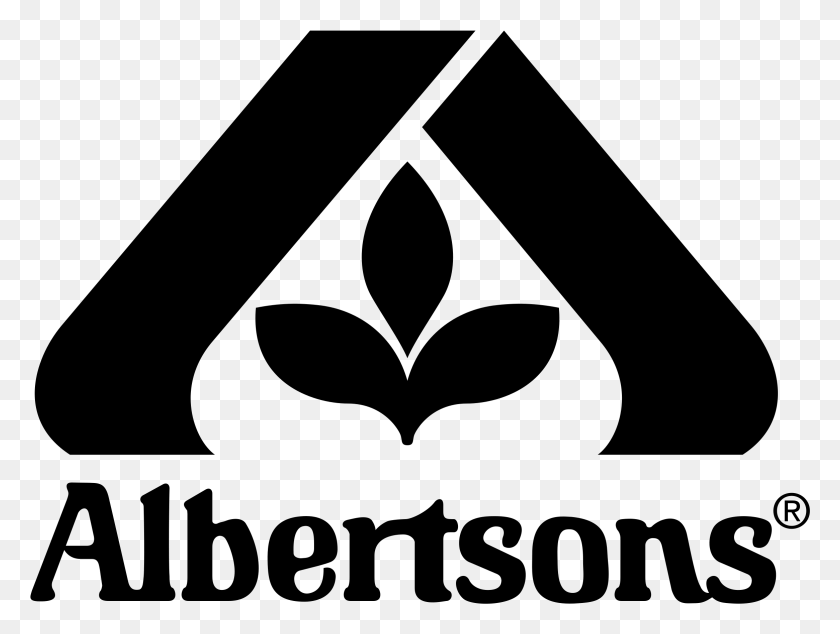 2331x1717 Albertson Logo Transparent Albertsons Logo Black And White, Gray, World Of Warcraft HD PNG Download