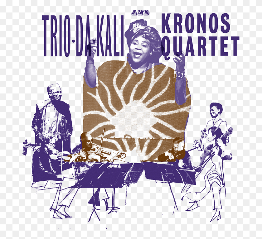 698x707 Descargar Png Trio Da Kali And Kronos Quartet Ladilikan Trio Da Kali And Kronos Quartet Ladilikan, Cartel, Anuncio, Persona Hd Png