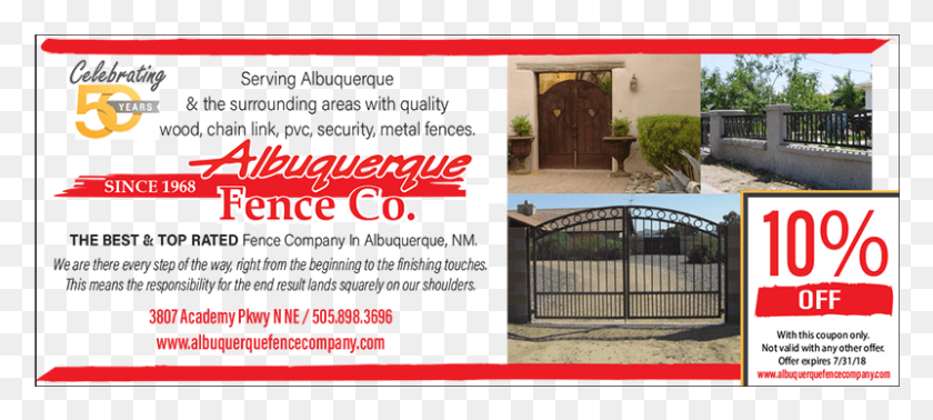 801x327 Albuquerque Fence Co Abaris Softech Pvt Ltd, Gate HD PNG Download