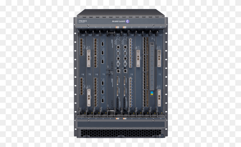 332x455 Alcatel Lucent 7750 Service Router Series Center Facing Nokia 7750 Sr, Computer, Electronics, Server HD PNG Download