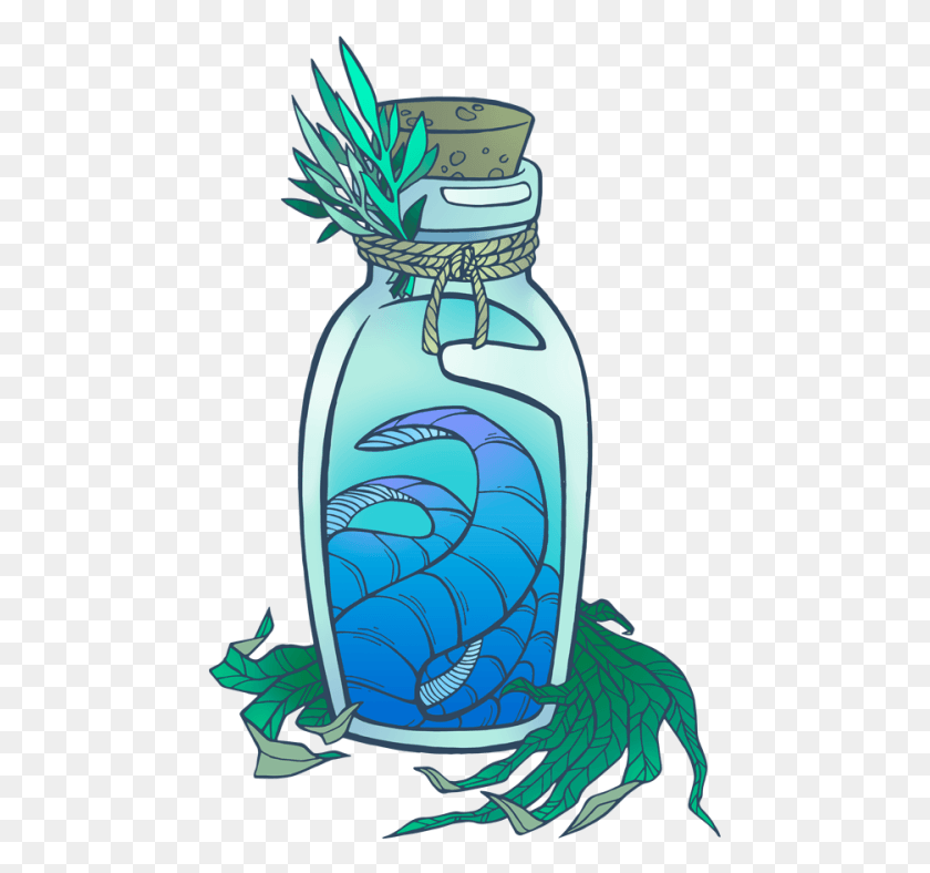 465x728 Alchemy Drawing Vial Illustration, Sea, Outdoors, Water HD PNG Download