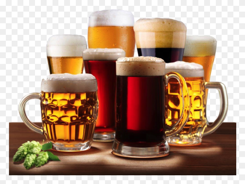 1009x742 Bebidas Alcohólicas Mercado Cerveza Y Sidra, Vaso, Vaso De Cerveza, Alcohol Hd Png