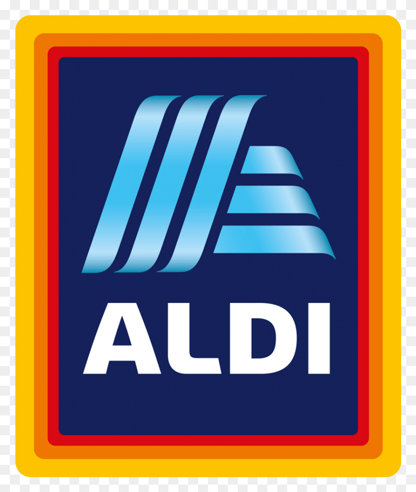 837x1004 Aldi Logo Aldi New Logo, Word, Symbol, Trademark HD PNG Download