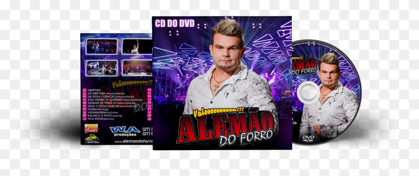 1626x614 Alemo Do Forr Capa De Cd Forro, Person, Human, Advertisement HD PNG Download