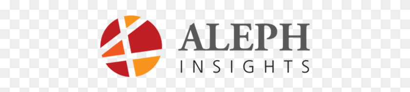 433x129 Aleph Insights Logo, Text, Alphabet, Symbol HD PNG Download