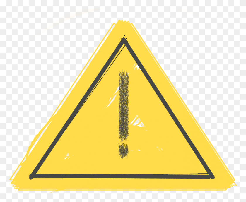 1346x1088 Дорожный Знак Alerta, Треугольник, Символ, Знак Hd Png Скачать