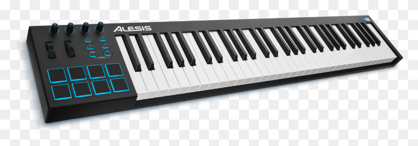 1974x590 Alesis V61 61 Key Usb Midi Keyboard Controller Alesis V61 Midi Keyboard, Electronics, Piano, Leisure Activities HD PNG Download