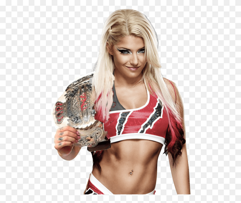 490x647 Alexa Bliss Tna Knockouts Champions Alexa Bliss Evolution Outfit, Blonde, Woman, Girl HD PNG Download