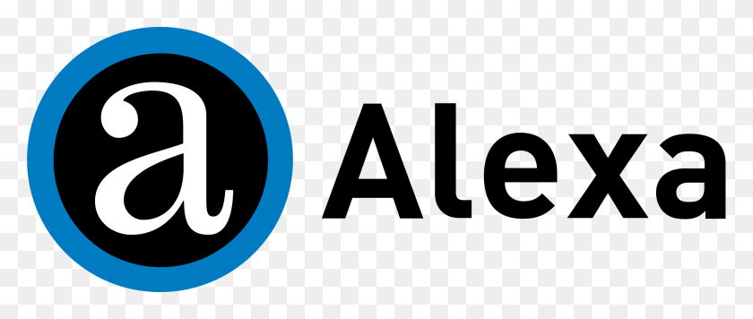 2400x913 Alexa Logo Transparent Alexa Internet, Outdoors, Face, Astronomy HD PNG Download