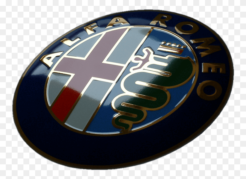 760x550 Descargar Png Alfa Romeo Logo Alfa Romeo Cars Echtes Gold Alfa Romeo Blechschild, Símbolo, Emblema, Marca Registrada Hd Png