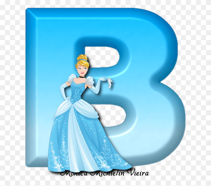 639x682 Alfabeto Cinderela Princesa Disney Fundo Transparente Disney Princess Cinderella Desenho, Clothing, Person, Evening Dress HD PNG Download