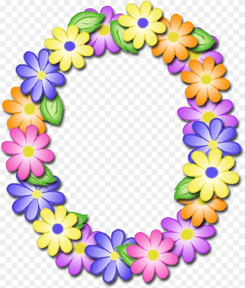 1232x1447 Alfabeto De Primavera Letras Em Muito Lindo Flower Pattern Letter, Accessories, Flower Arrangement, Ornament, Plant PNG