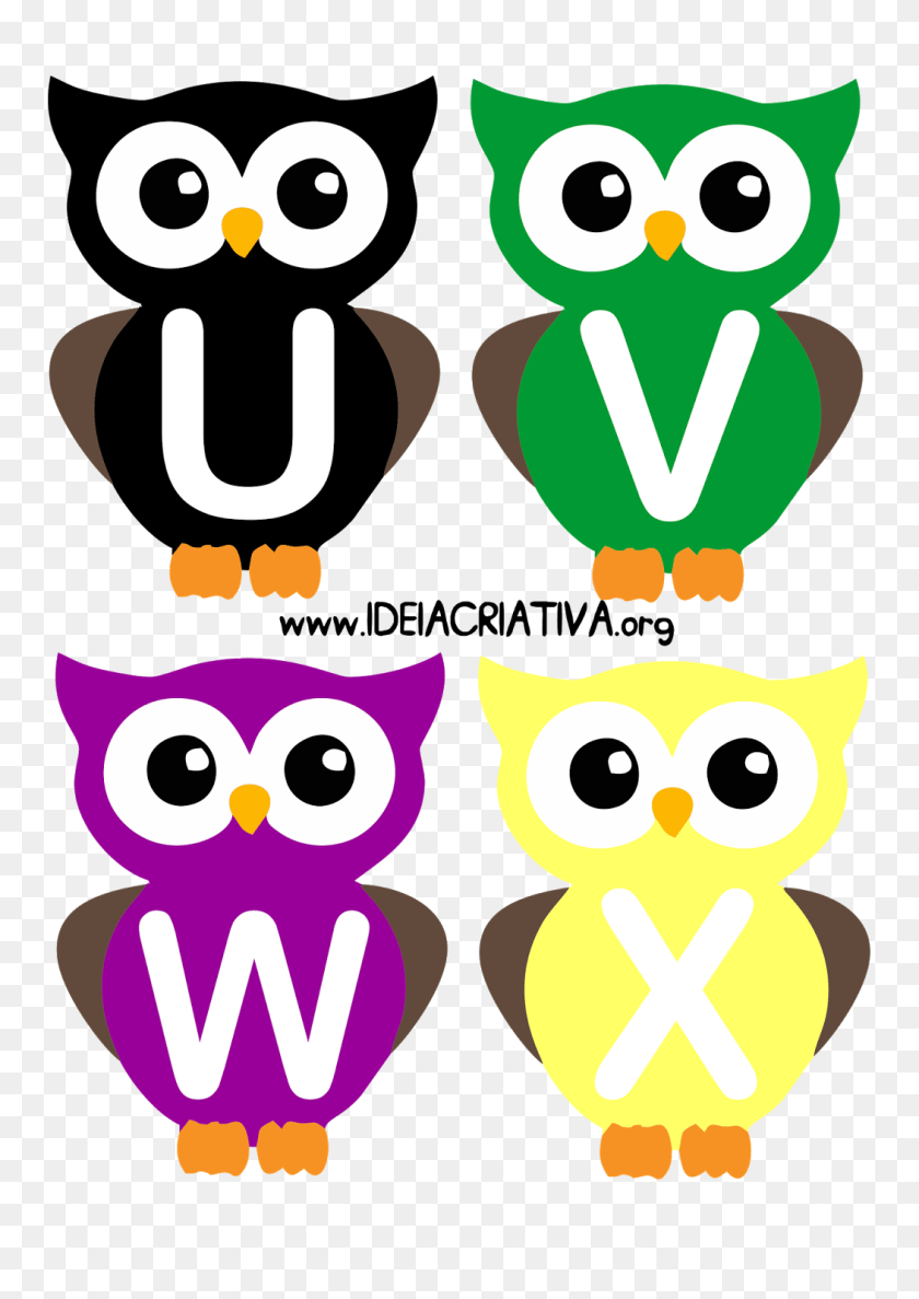 1132x1600 Alfabeto Letra Corujinhas Owl, Number, Symbol, Text, Animal Clipart PNG