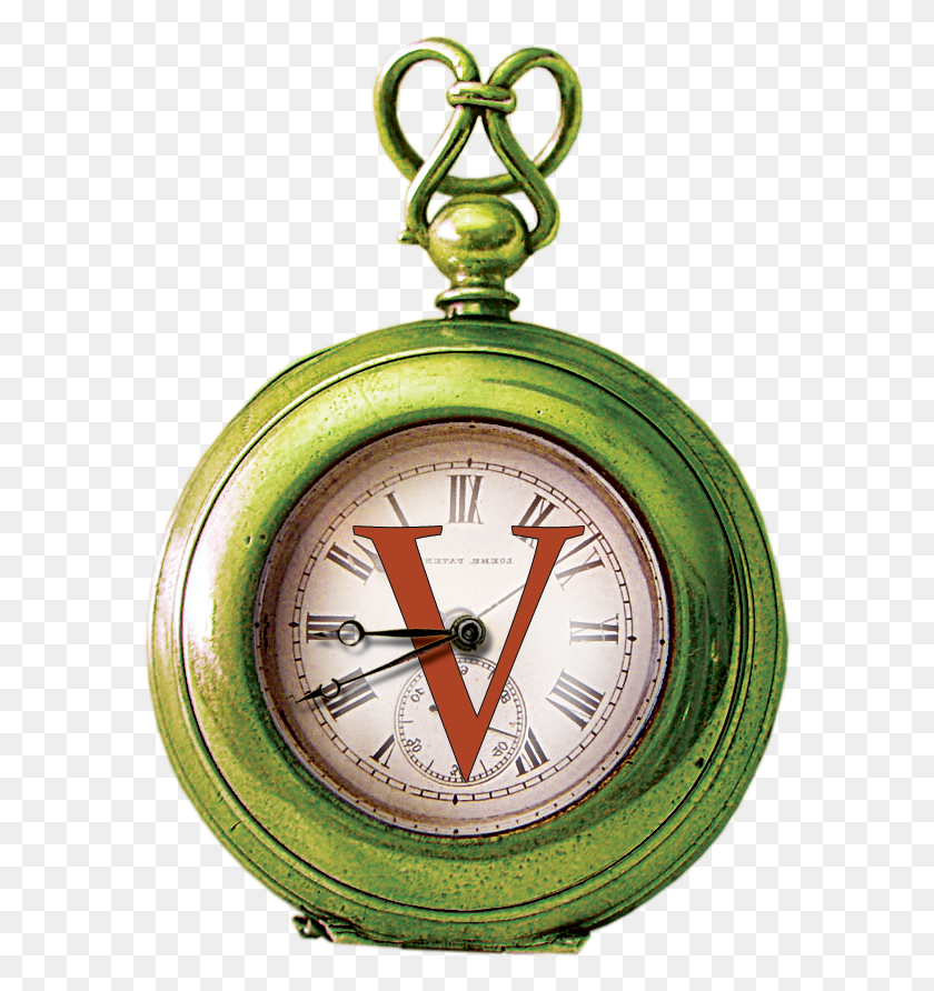 585x832 Карманные Часы Alfabeto Reloj V Буквы Алфавита, Компас, Башня С Часами, Башня Hd Png Скачать