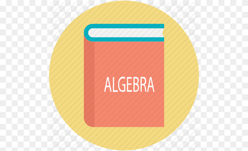 Algebra Algebra Book Book Math Mathematical Study Icon, Disk PNG