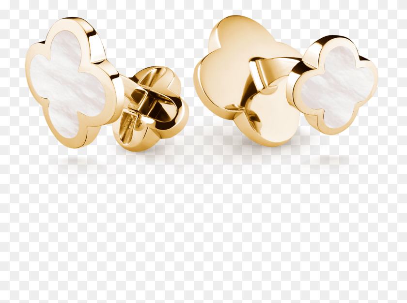 1571x1140 Alhambra Cufflinks 3 4 View Vcarc95000 Van Cufflink, Gold, Treasure, Gold Medal HD PNG Download