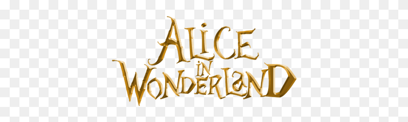 386x191 Alice Aliceinwonderland Wonderland Paisdasmaravilhas Alice And Wonderland Logo, Text, Alphabet, Leisure Activities HD PNG Download