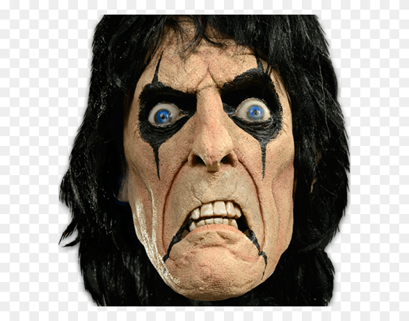 600x600 Alice Cooper Mask, Performer, Person, Human HD PNG Download
