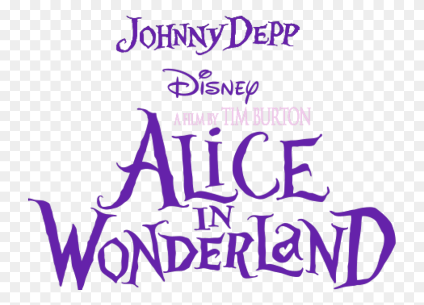729x545 Alice In Wonderland Alice In Wonderland Tim Burton, Text, Poster, Advertisement HD PNG Download
