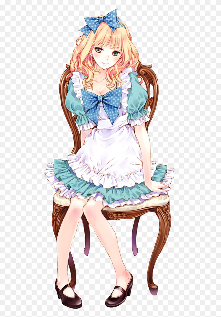 510x1144 Alice In Wonderland Anime Alice In Wonderland Render, Performer, Person, Human HD PNG Download