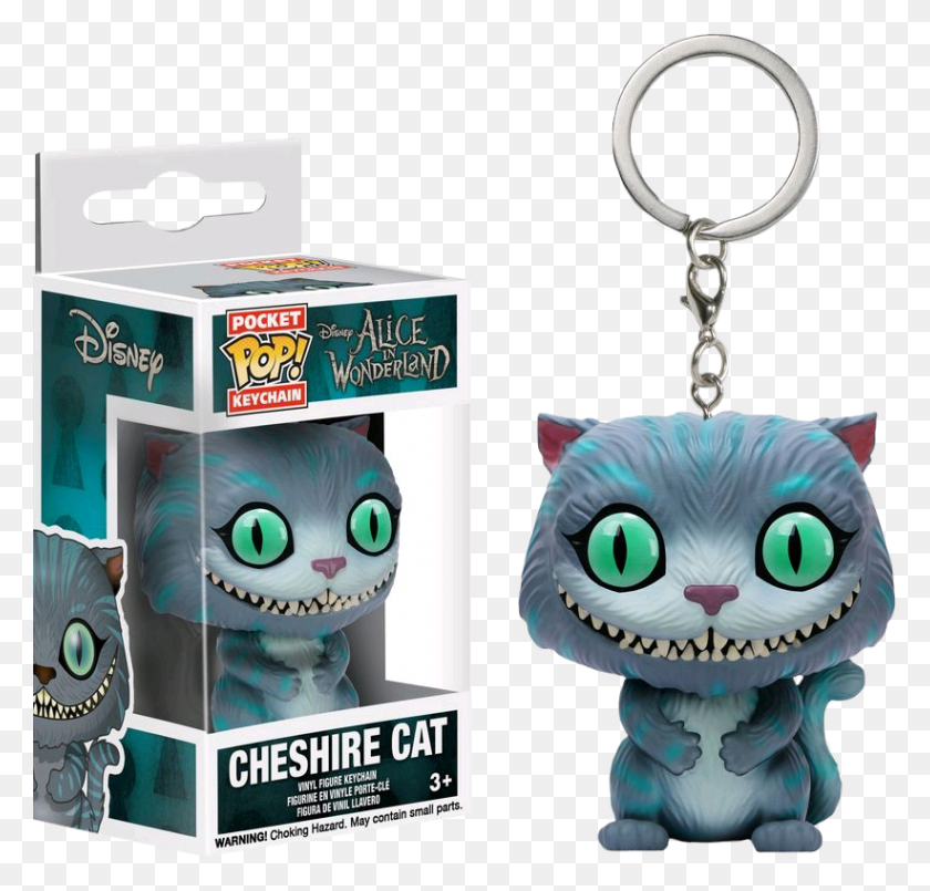 821x785 Alice In Wonderland Cheshire Cat Funko Keychain, Text HD PNG Download