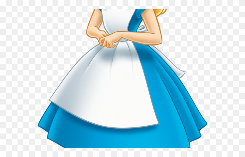 585x481 Alice In Wonderland Clipart Alice In Wonderland Cartoon Alice, Clothing, Apparel, Female HD PNG Download