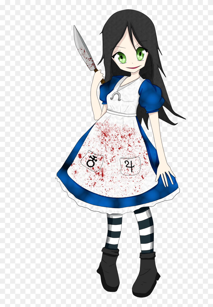 635x1152 Alice Liddell Arts American Mcgee39s Alice, Clothing, Apparel, Costume HD PNG Download