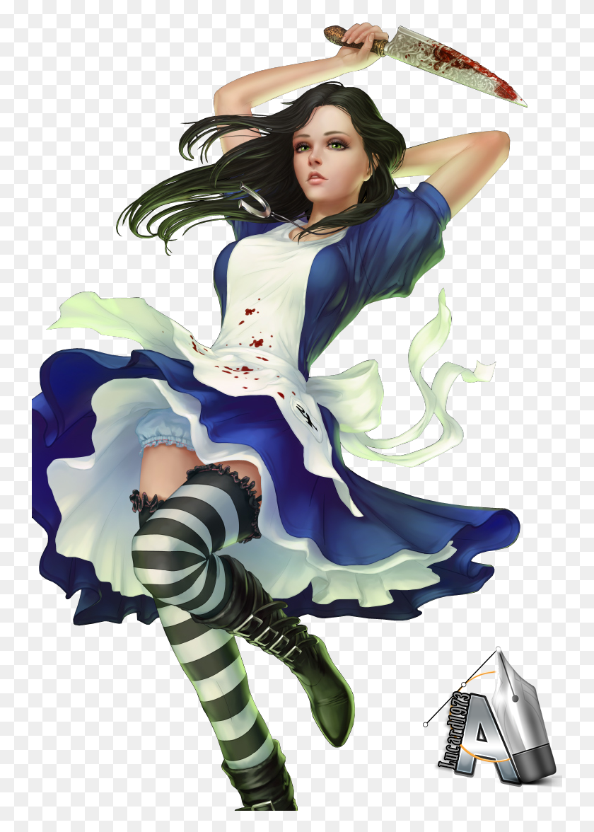 751x1116 Alice Liddell Madness Art, Dance Pose, Leisure Activities, Performer HD PNG Download
