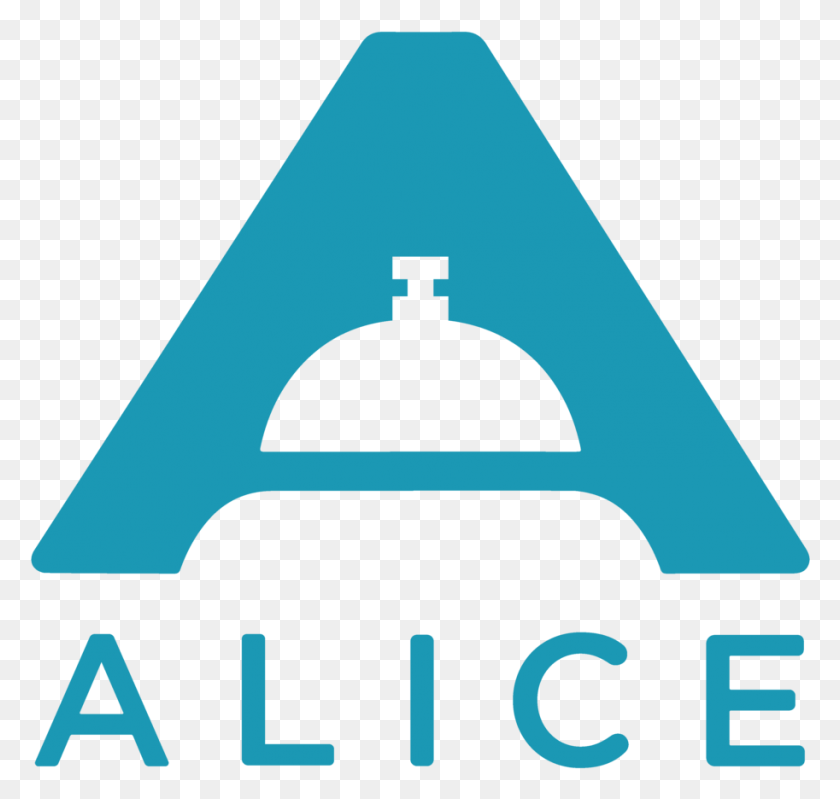 913x866 Alice Logo Blue High Alice App Logo, Triangle, Symbol, Text HD PNG Download