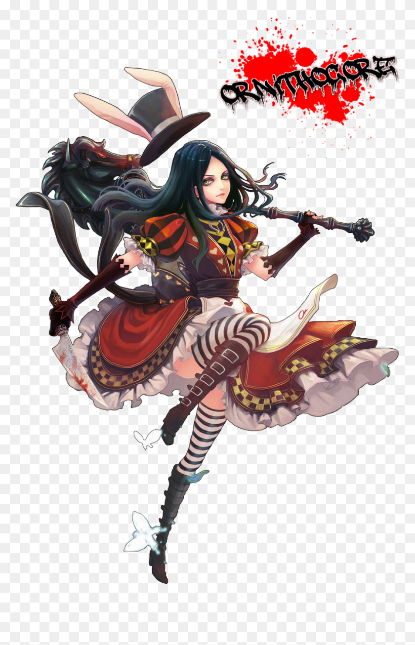 894x1429 Alice Madness Returns Alice Madness Returns Mad Hatters, Person, Human, Leisure Activities HD PNG Download