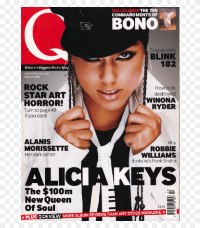 668x901 Descargar Png / Alicia Keys No Significa, Revista, Persona, Humano Hd Png