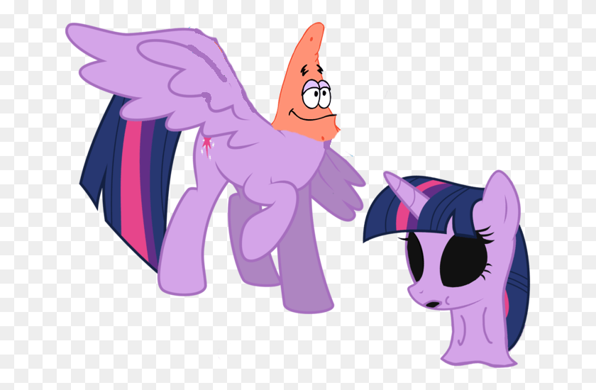 657x490 Alicorn Disguise Edited Edit Patrick Star Pony Spongebob Pony, Toy, Sunglasses, Accessories HD PNG Download