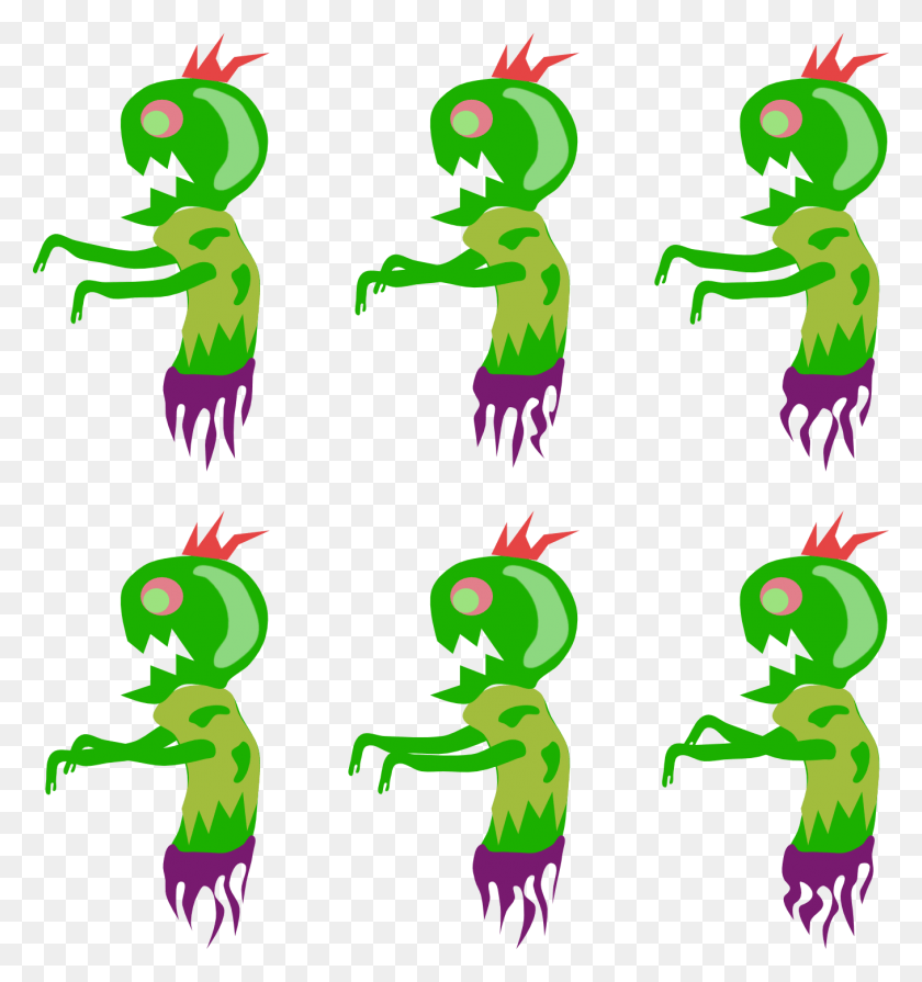 1357x1454 Alien Cartoon, Graphics, Pinata Descargar Hd Png