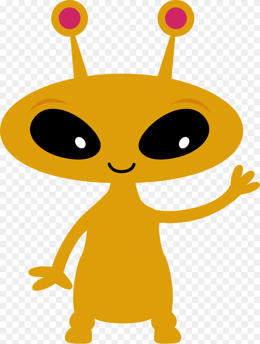 Alien Neon, Baby, Person, Cartoon Clipart PNG