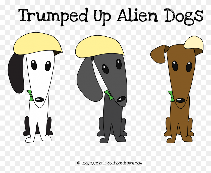 2069x1670 Alien Dogs With Donald Trump Hair Cartoon, Mammal, Animal, Hand HD PNG Download