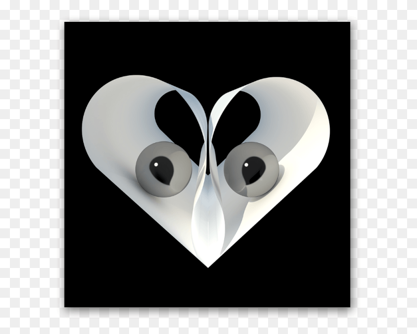 613x613 Alien Face Heart, Bird, Animal HD PNG Download