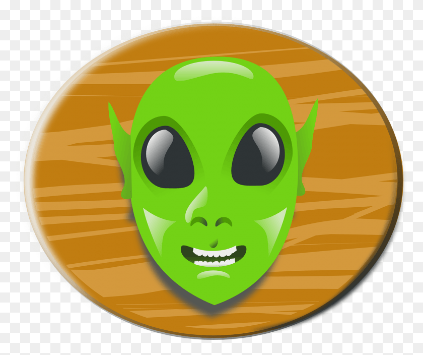 1280x1058 Alien Head Cartoon Monster Image Extraterrestrial Life, Plant, Green, Food Descargar Hd Png