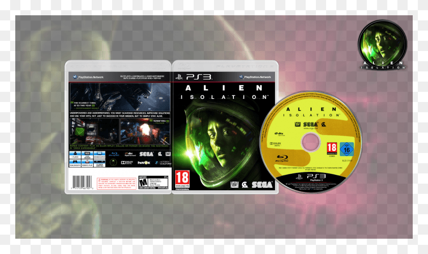 1600x900 Alien Isolation Usaeurope Ps3, Disk, Camera, Electronics HD PNG Download