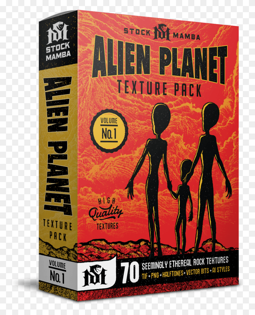 793x995 Alien Planet Texture Pack, Poster, Advertisement, Flyer HD PNG Download