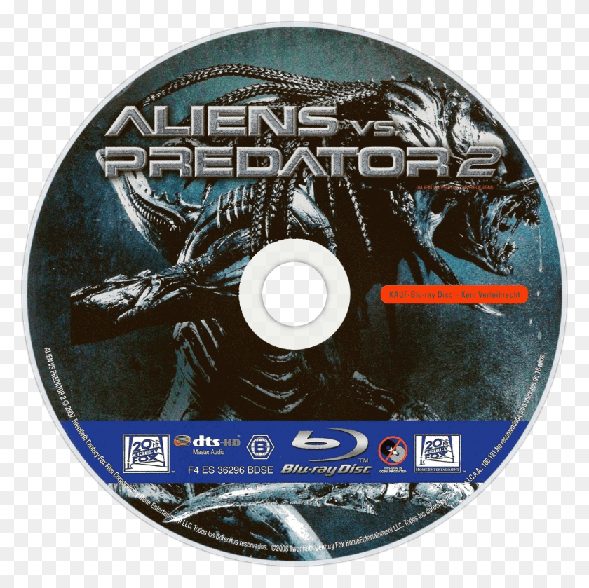 1000x1000 Descargar Png / Alien Vs Depredador, Disk, Dvd Hd Png
