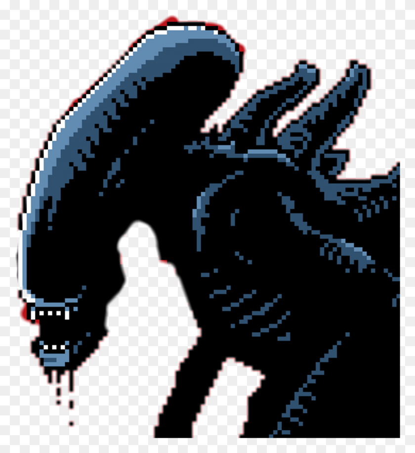 1024x1124 Alien Xenomorph Creepy Alienvspredator Aliens Acid Alien, Text, Graphics HD PNG Download