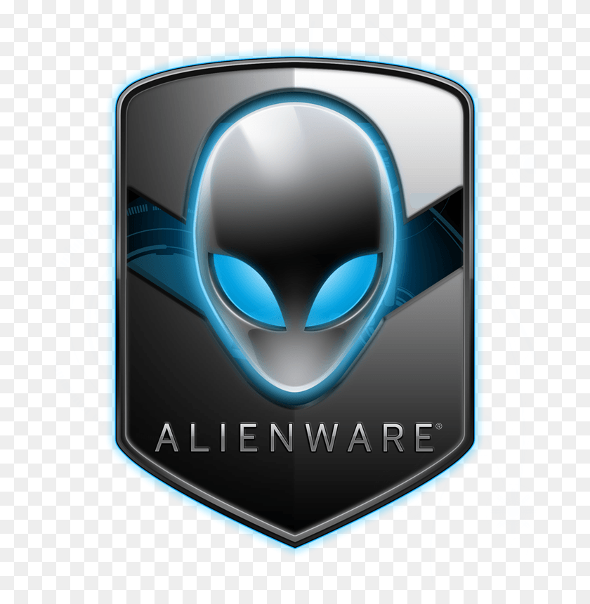 686x800 Alienware Clipart Alien Alienware Oem Logo Windows, Symbol, Armor, Trademark HD PNG Download