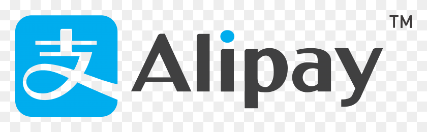 6113x1573 Логотип Alipay Логотип Alipay, Текст, Слово, Символ Hd Png Скачать