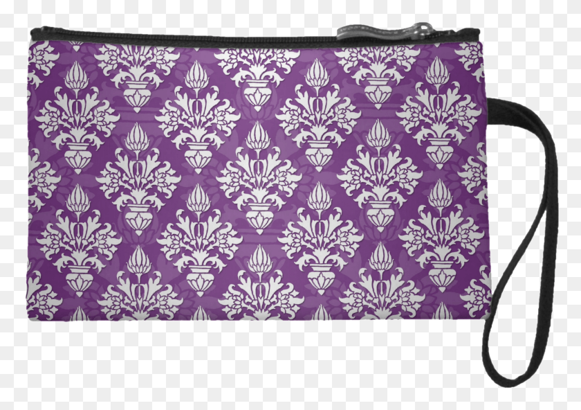 1757x1199 All About Patterns Damask In Your Purse Wristlet, Rug, Floral Design, Pattern HD PNG Download