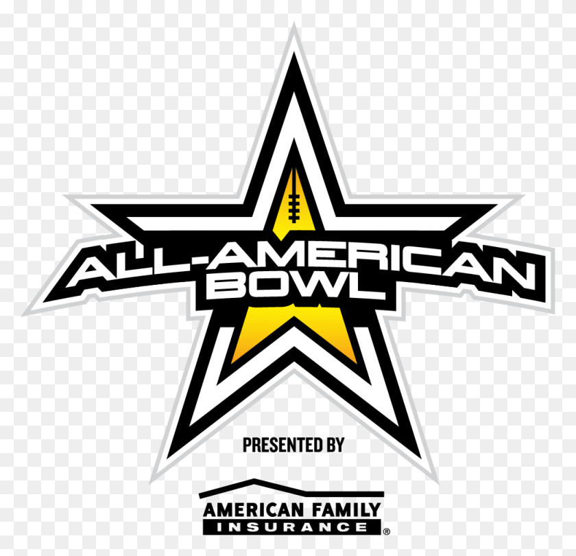 978x941 All American Bowl Logo, Cross, Symbol, Star Symbol HD PNG Download