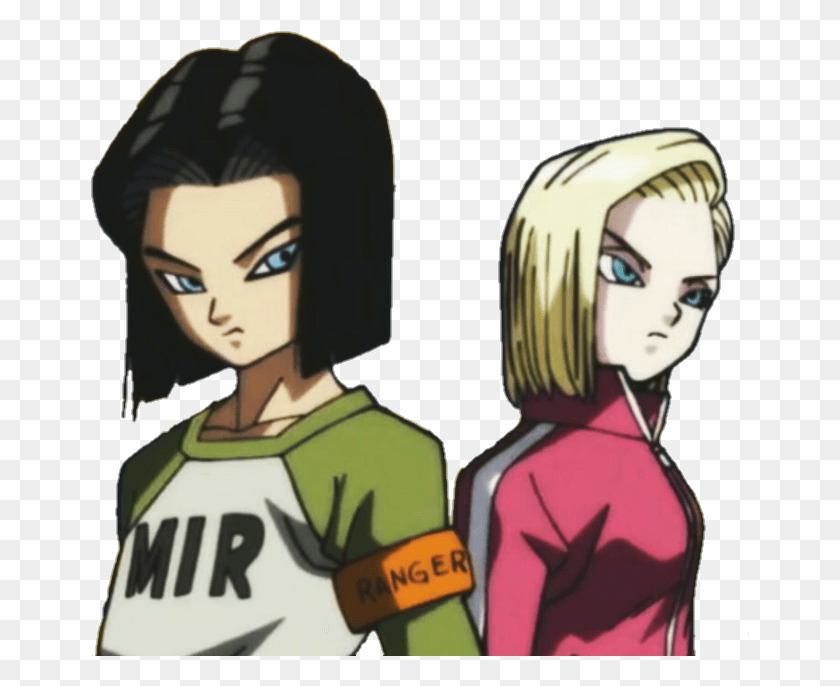 659x626 Descargar Png All At Once Android 17 Dbs Render, Casco, Ropa, Vestimenta Hd Png