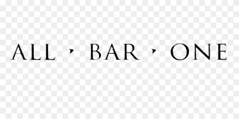All Bar One Logo, Green, Text PNG